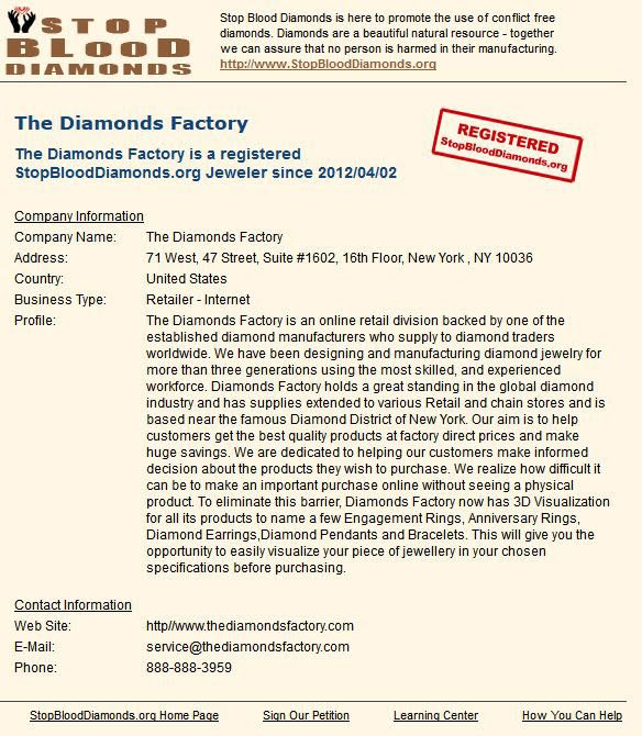 Stop Blood Certificate