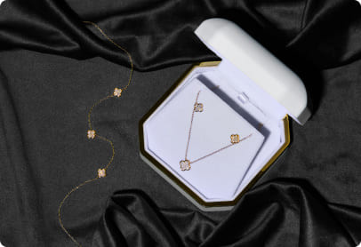 Kolekce čtyřlístku a listu